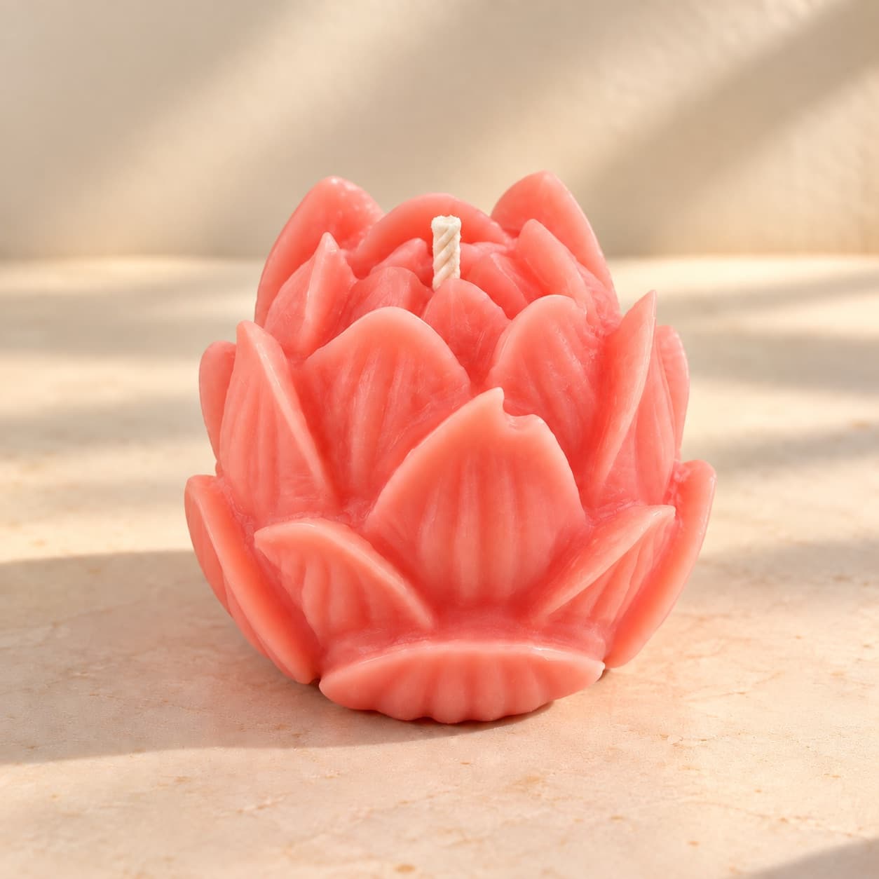 3D Lotus Candle